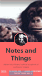 Mobile Screenshot of notesandthings.com